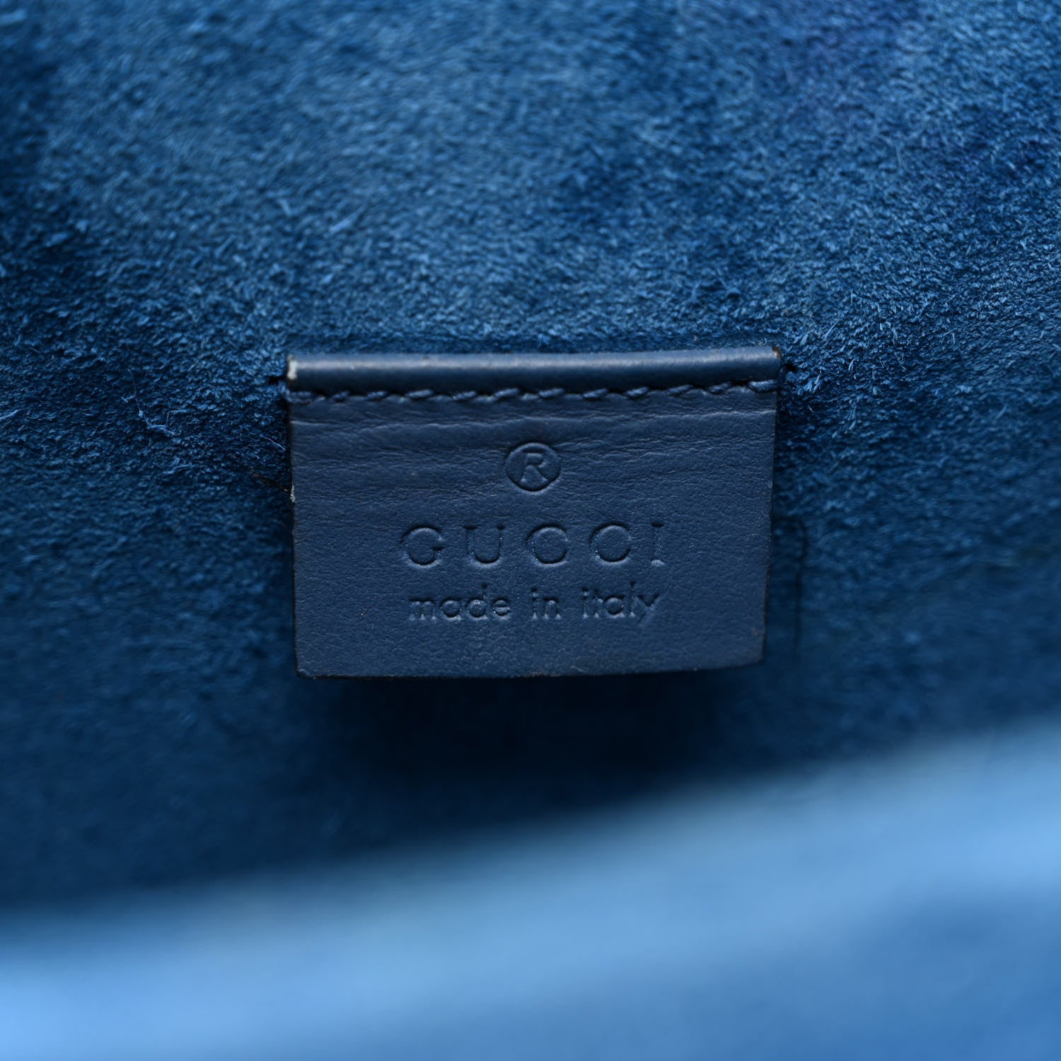 Gucci GG Supreme Monogram Blooms Mini Dionysus Shoulder Bag Beige Navy Vintage Blue 6 of 12