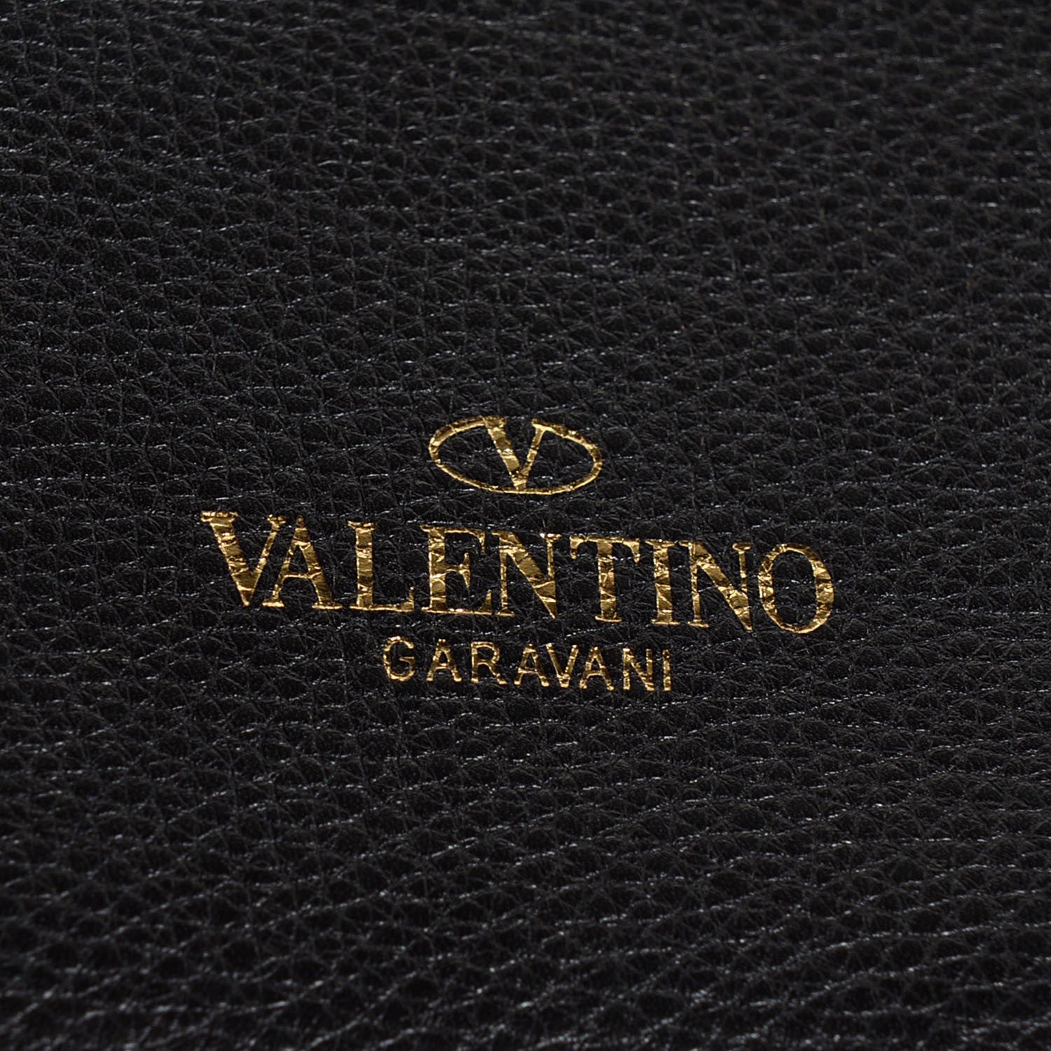 Valentino Garavani Grained Calfskin C-Rockee Fringe Tote Black 15 of 18