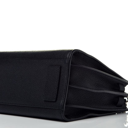 Saint Laurent Grained Calfskin Baby Sac De Jour Souple Black 9 of 9