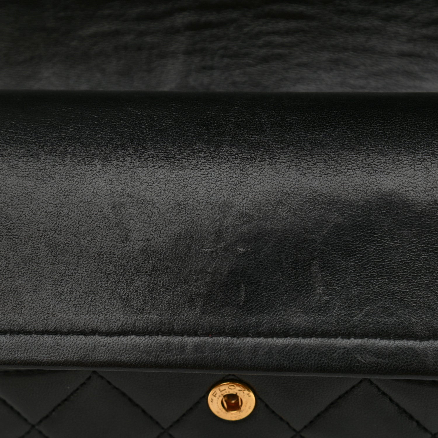 Chanel Lambskin Quilted Medium Double Flap Black 16 of 16
