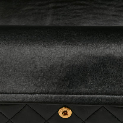 Chanel Lambskin Quilted Medium Double Flap Black 16 of 16