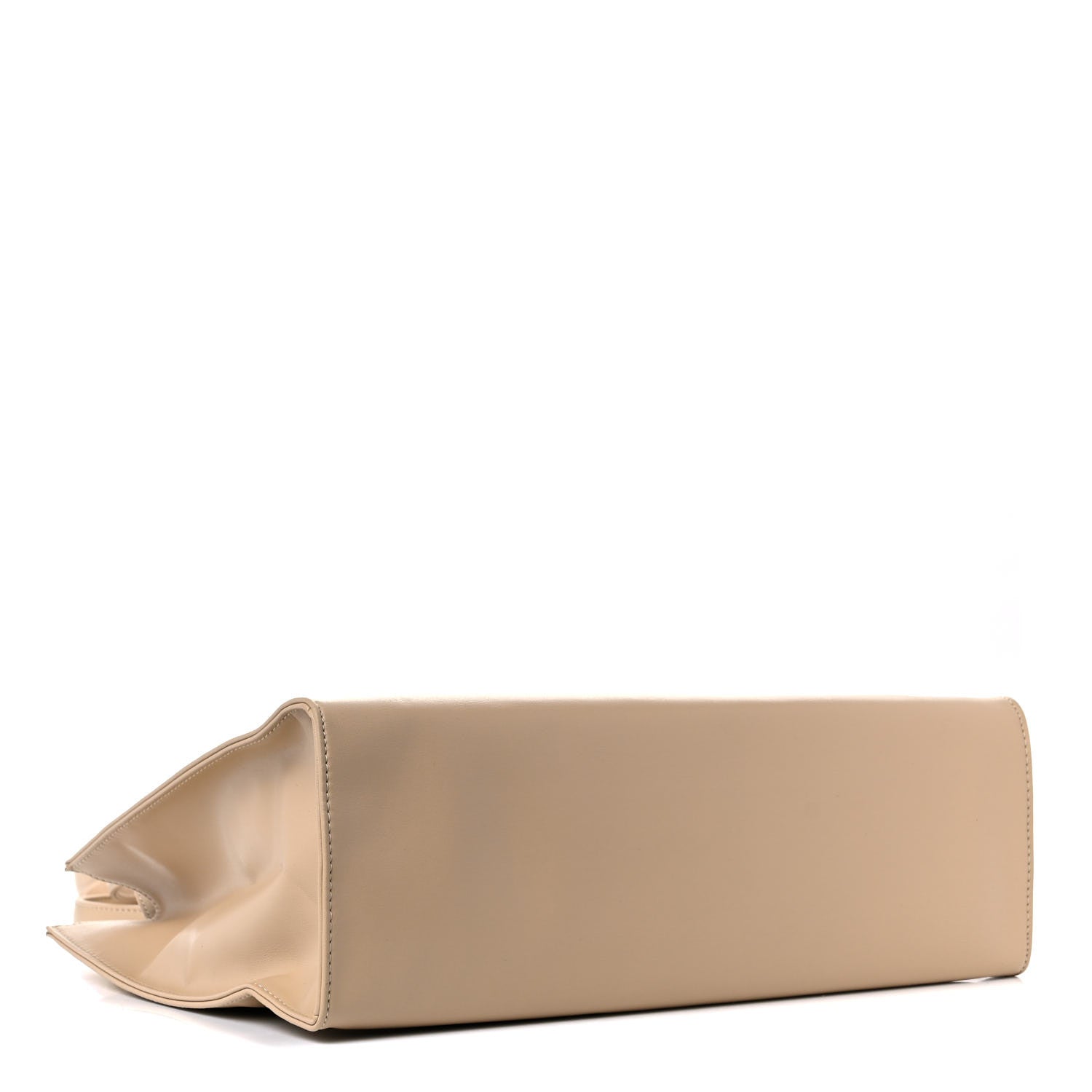 Telfar Vegan Leather Medium Shopping Bag Cream 4 of 14