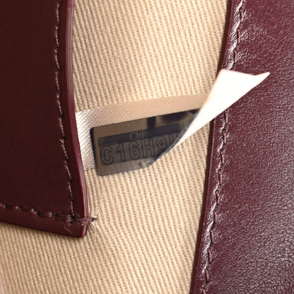 Chloe Calfskin Large Tess Bag Burnt Brown 7 of 10