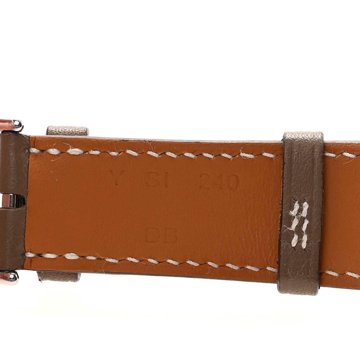Swift 38mm Apple Watch Double Tour Band Etoupe