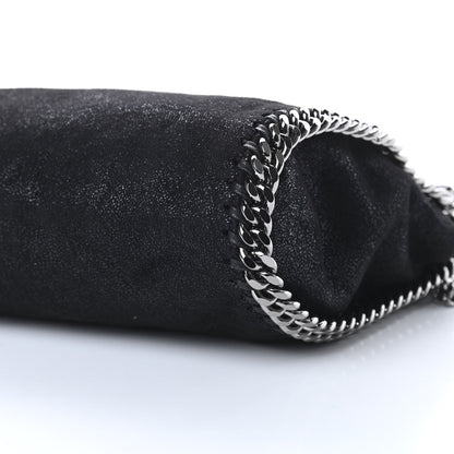 Stella McCartney Shaggy Deer Mini Falabella Fold Over Tote Black 12 of 12