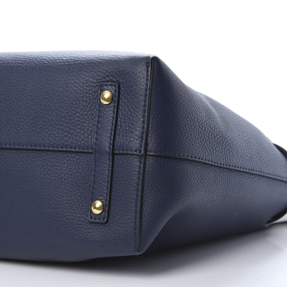 Burberry Soft Grain Calfskin Medium Belt Bag Regency Blue 11 of 14