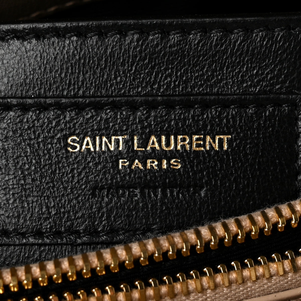 Saint Laurent Calfskin Y Quilted Monogram Small Loulou Chain Satchel Taupe 6 of 10