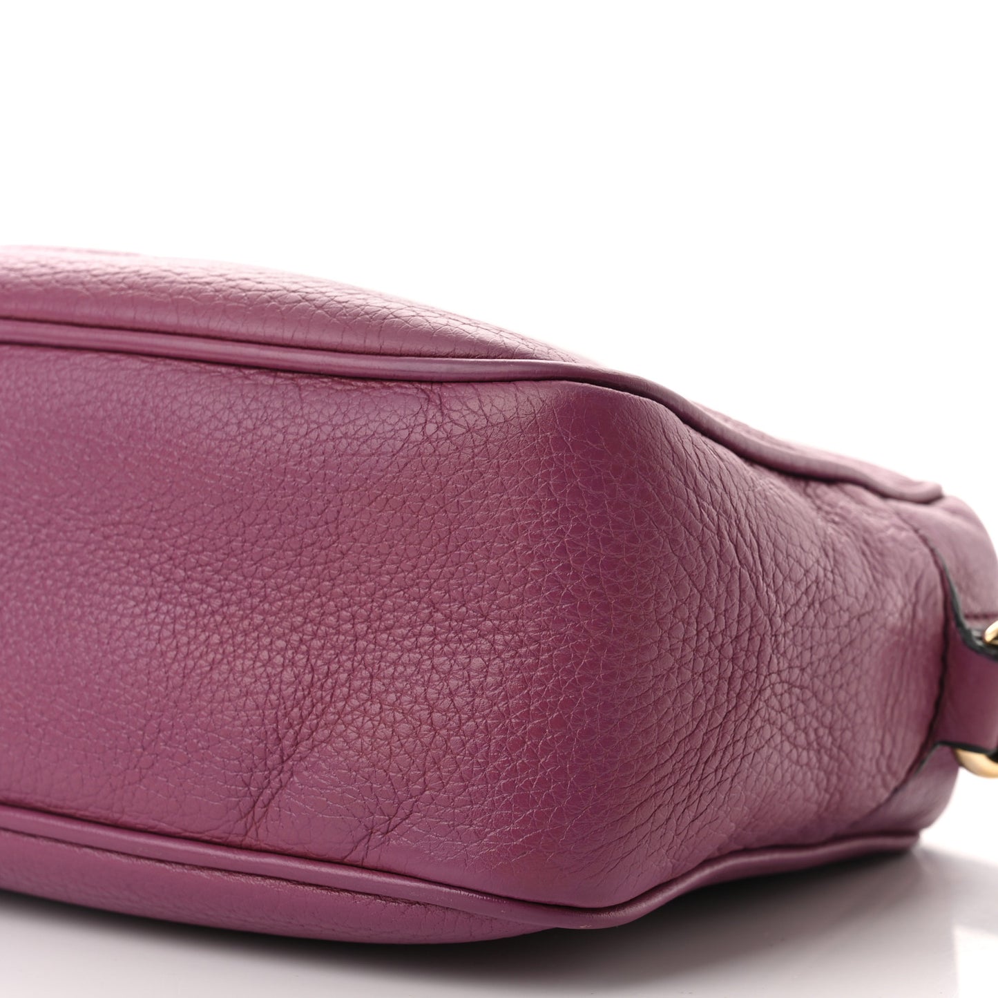 Pebbled Calfskin Small Soho Disco Bag Peonia Flower