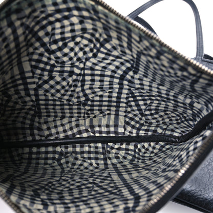 MCM Visetos Medium Liz Reversible Shopper Tote Black 10 of 21