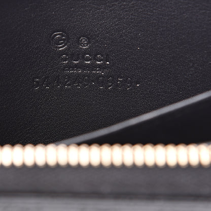 Gucci Microguccissima Zip Around Card Case Black 5 of 6