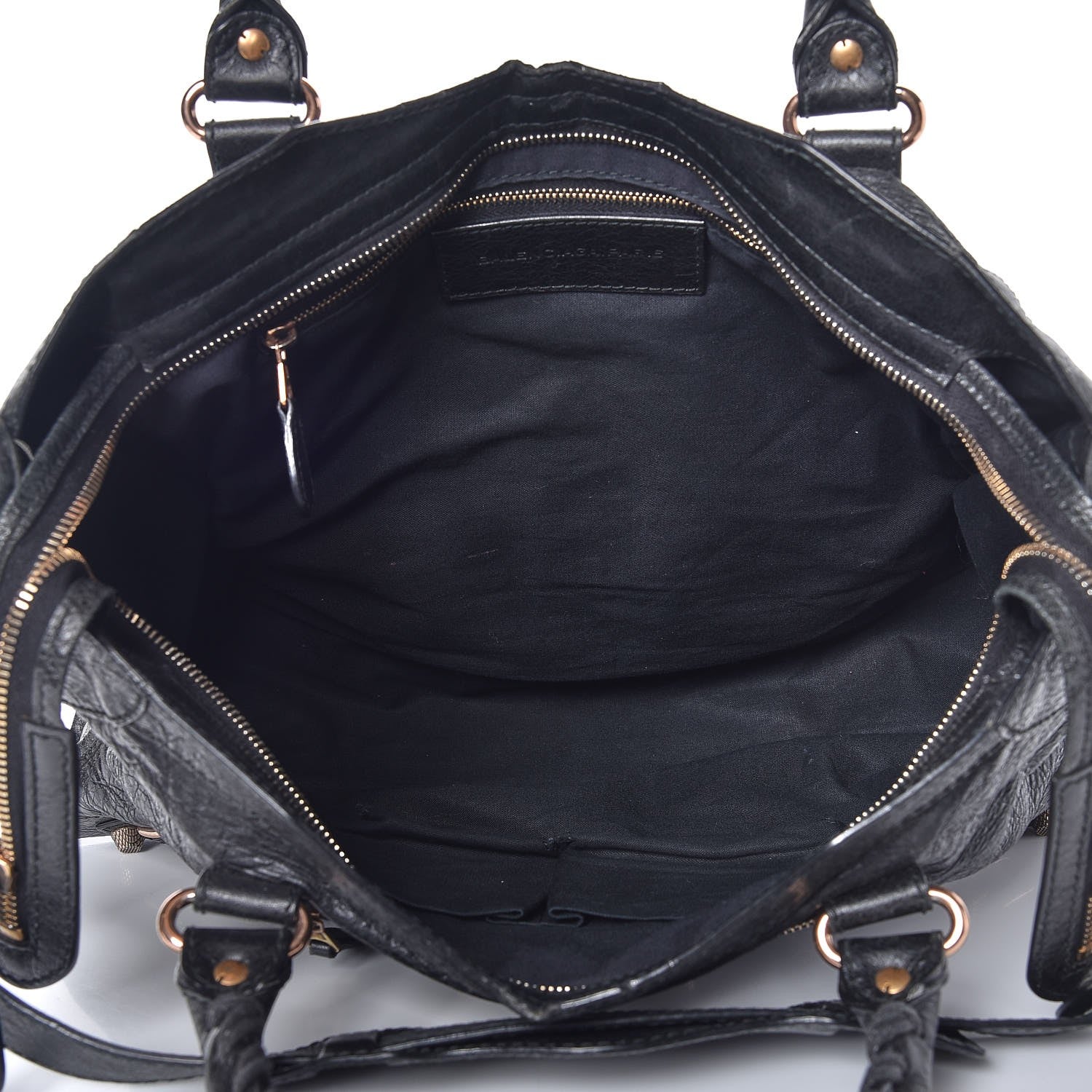 Balenciaga Agneau Giant 12 Rose Gold Hardware City Black 5 of 7
