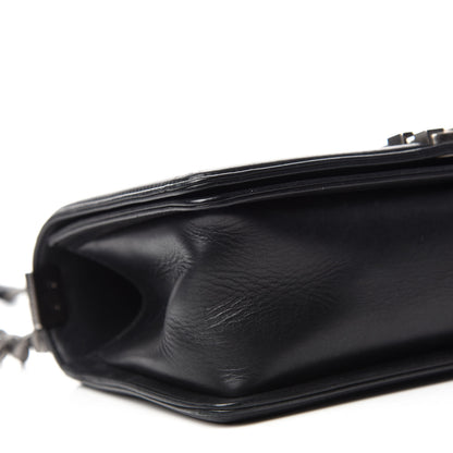 Chanel Calfskin Quilted Medium Boy Flap Black 6 of 10