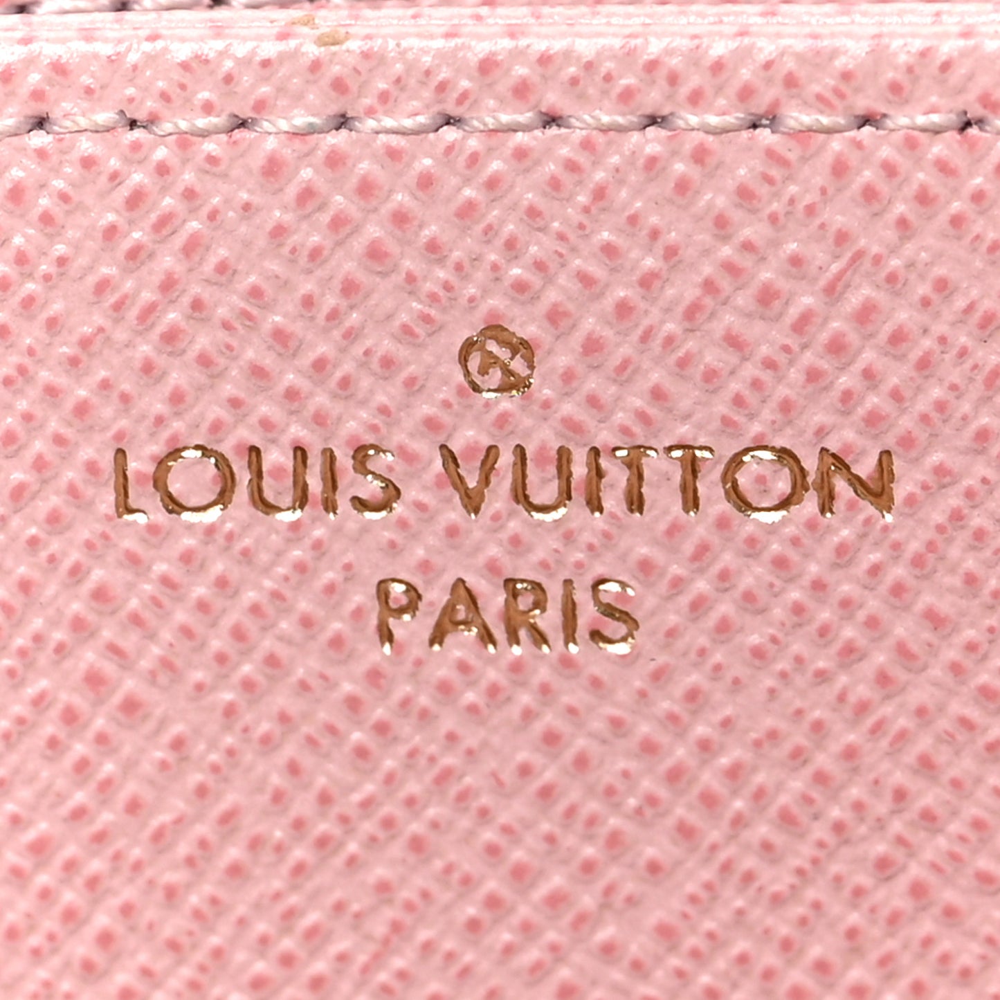 Damier Azur Zippy Wallet Rose Ballerine