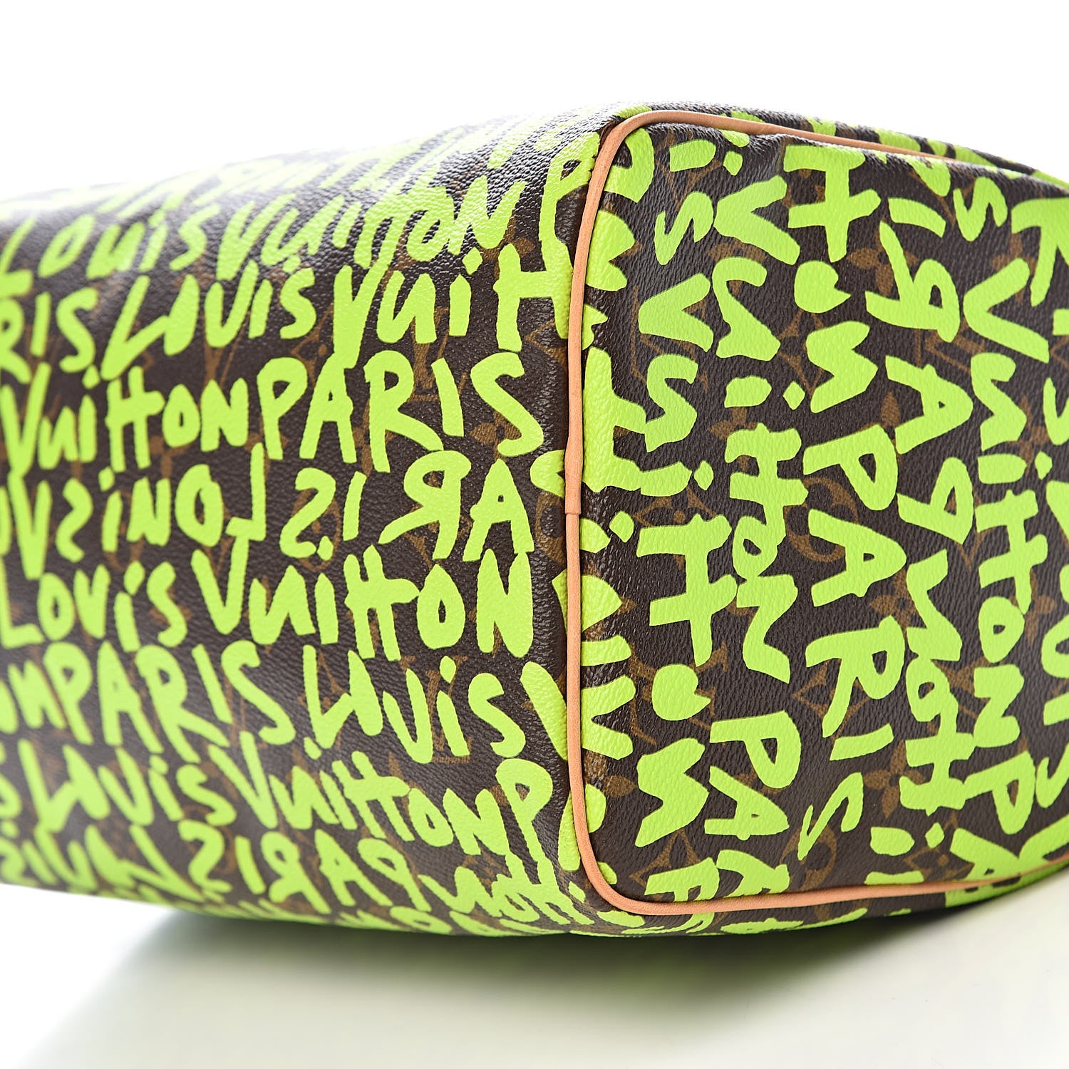 Louis Vuitton Monogram Graffiti Speedy 30 Green 9 of 10