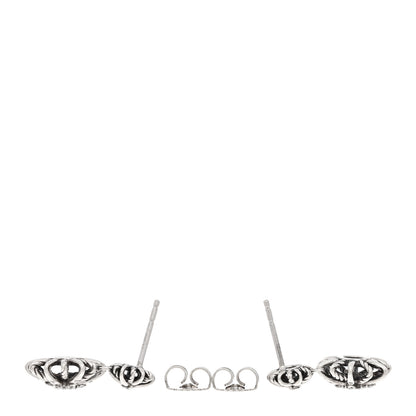 David Yurman Sterling Silver Diamond Starburst Double Drop Earrings 3 of 5