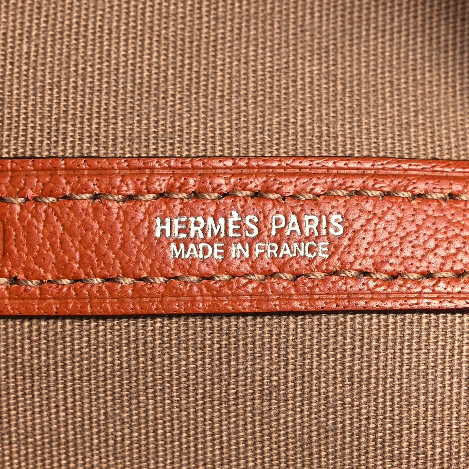 Hermes Toile Negonda Garden Party 36 MM Potiron 6 of 18