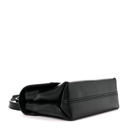 Off-White Calfskin Diag Small Binder Clip Crossbody Black 4 of 12