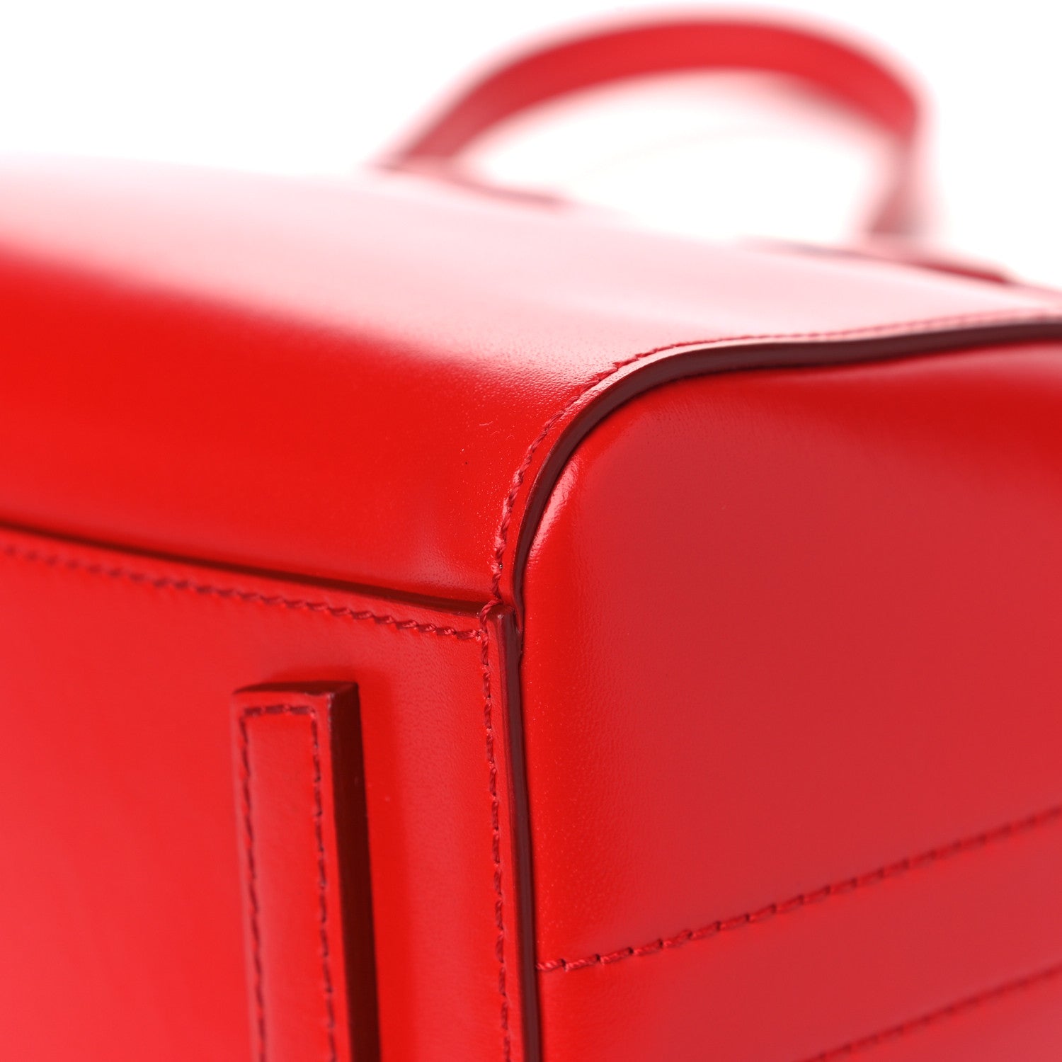 Givenchy Shiny Lord Calfskin Mini Antigona Red 10 of 17