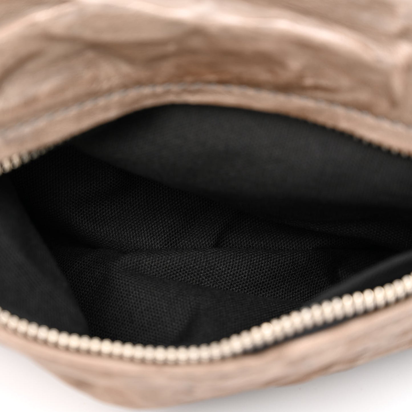 Tumbled Sheepskin Small Pandora Charcoal