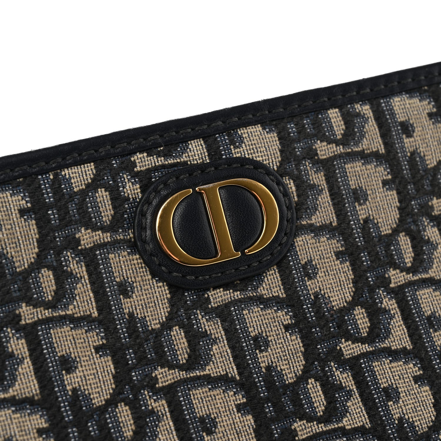 Christian Dior Oblique 30 Montaigne Pouch Blue 11 of 11