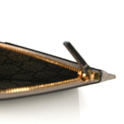 Gucci X BALENCIAGA GG Supreme Monogram Card Case With Strap Beige Ebony 5 of 10