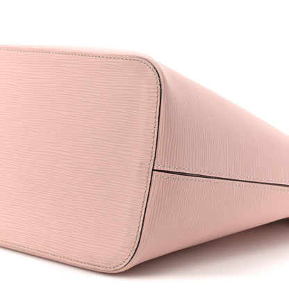 Louis Vuitton Epi Neverfull MM Rose Ballerine 9 of 17