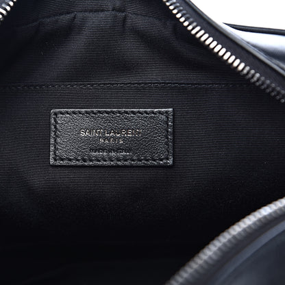Saint Laurent Calfskin Matelasse Monogram Lou Camera Bag Black 6 of 10