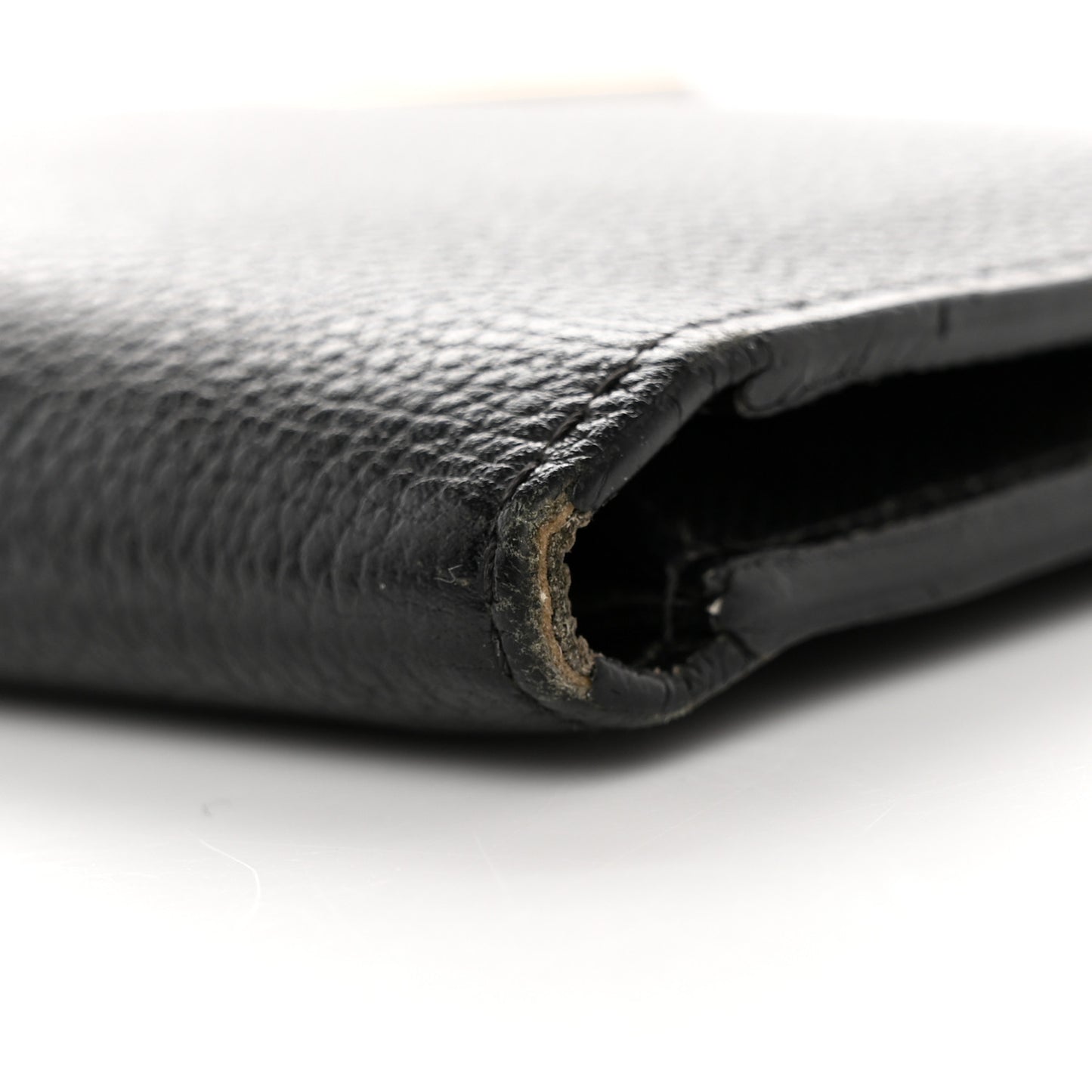 Monogram Calfskin Kimono Wallet Black