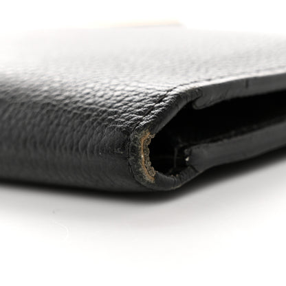 Louis Vuitton Monogram Calfskin Kimono Wallet Black 8 of 9