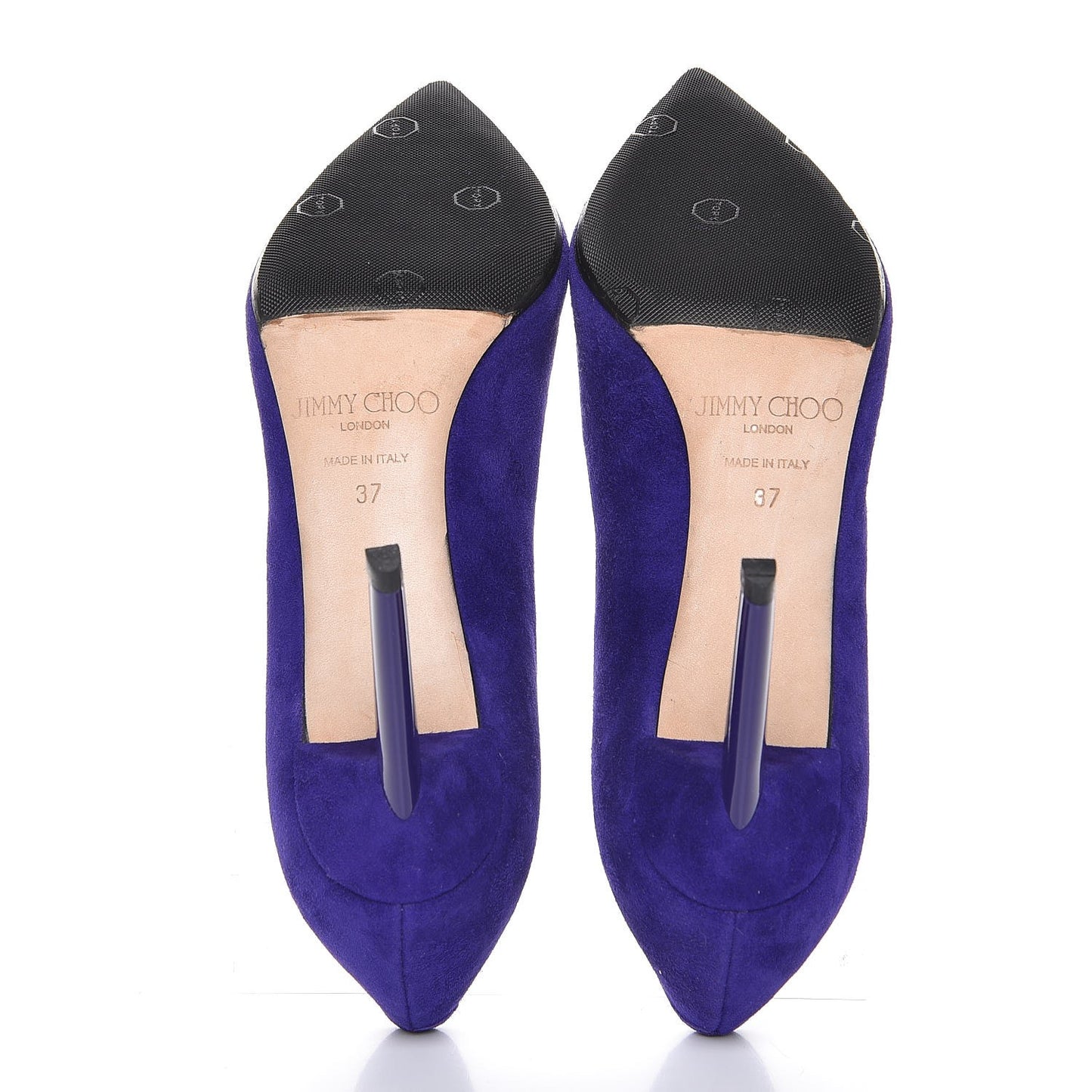 Suede Tish Pumps 37 Violet