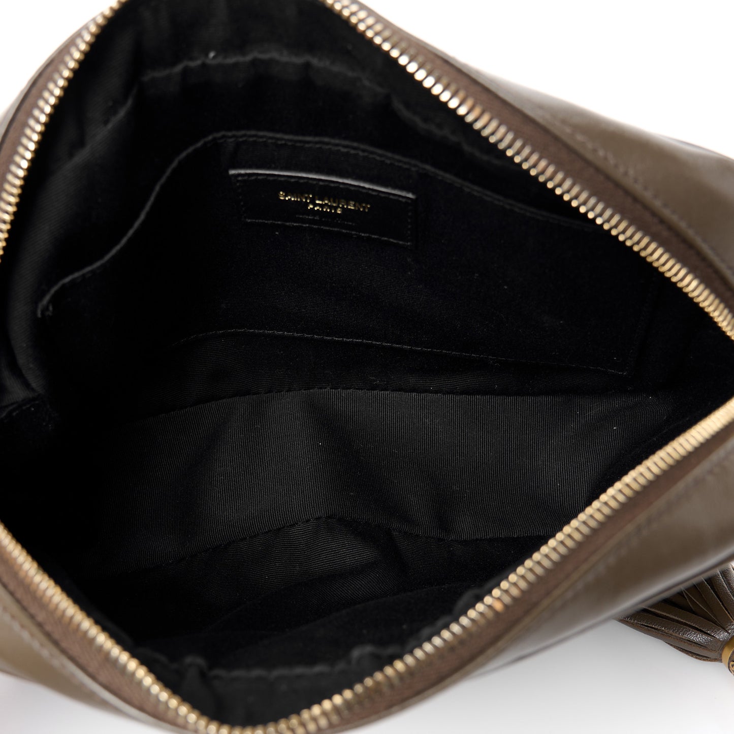Calfskin Matelasse Monogram Lou Camera Bag Light Musk