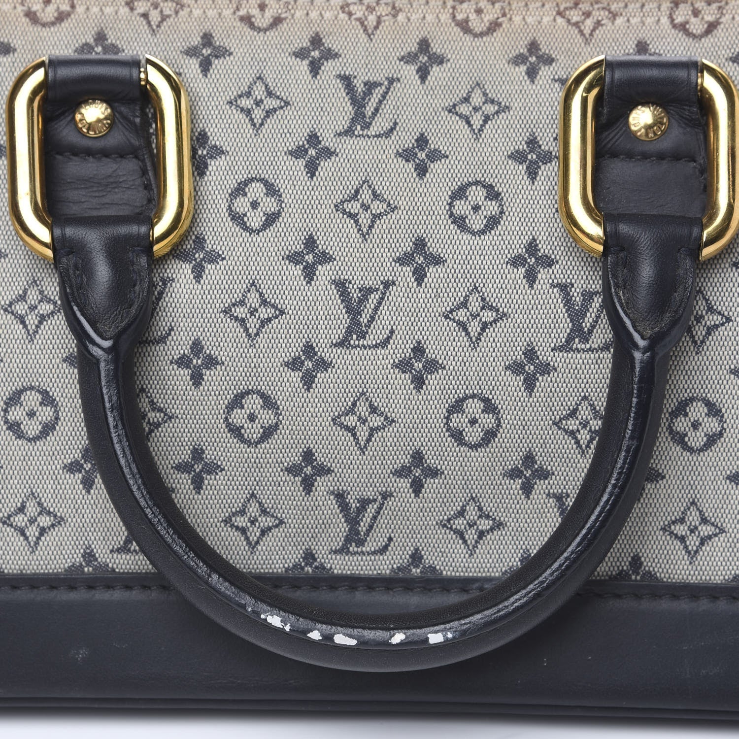 Louis Vuitton Mini Monogram Alma Long Blue 12 of 16