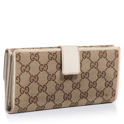 Gucci Monogram Canvas Pelham Continental Wallet Off White 3 of 8
