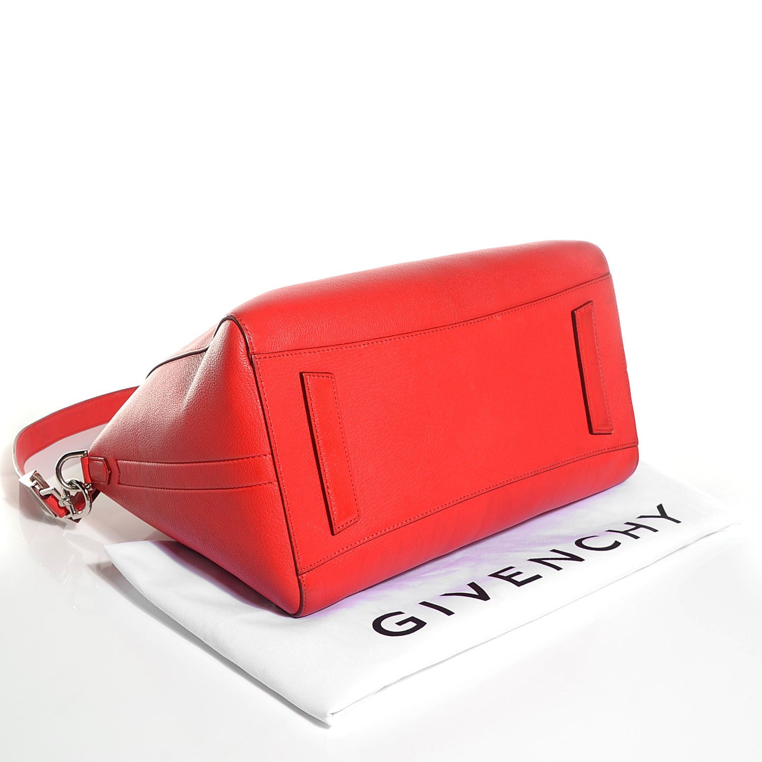 Givenchy Sugar Goatskin Medium Antigona Red 4 of 12