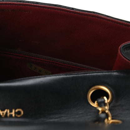 Chanel Lambskin Quilted Small Single Flap Black 10 of 11