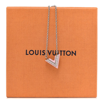 Louis Vuitton Essential V Necklace Rose Palla 8 of 8