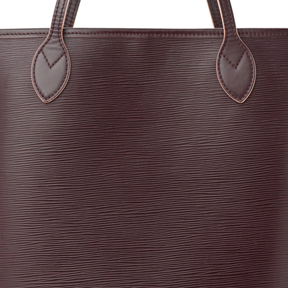 Louis Vuitton Epi Neverfull MM Prune Rose Poudre 8 of 18