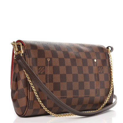 Louis Vuitton Damier Ebene Favorite MM 3 of 8