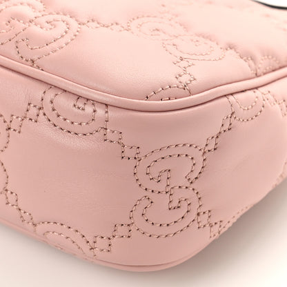 Gucci Calfskin GG Matelasse Chain Handbag Perfect Pink Natural 8 of 8