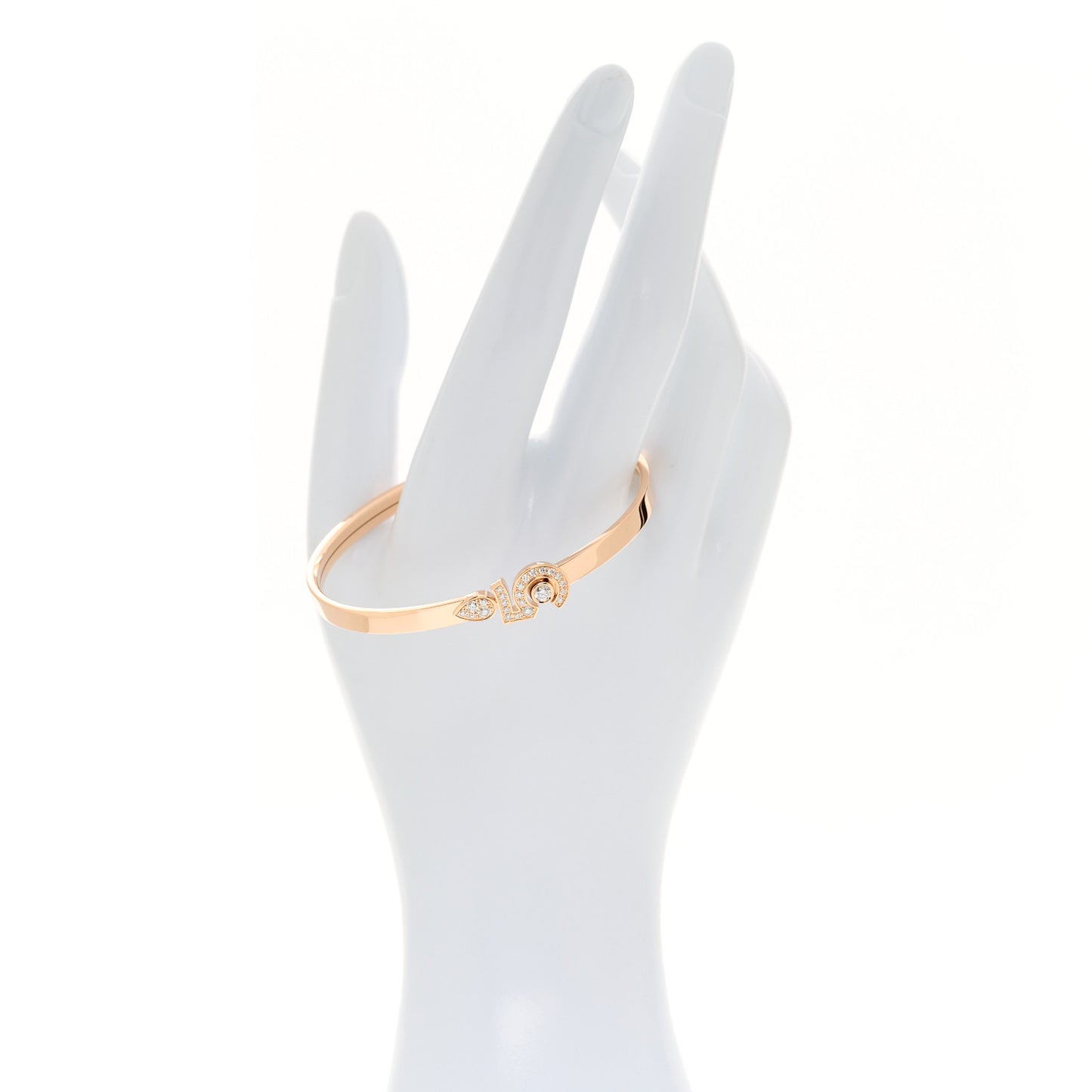 18K Beige Gold Diamond Eternal No.5 Bracelet M