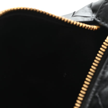 Bottega Veneta Calfskin Nappa Intrecciato Candy Wallace Black 11 of 11