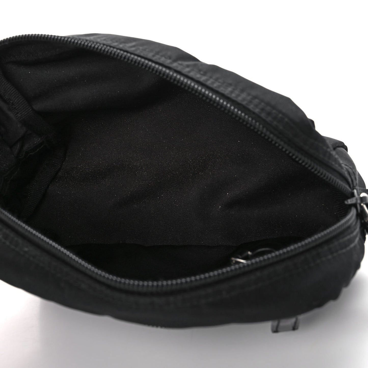 Nylon Vela Cosmetic Pouch Black