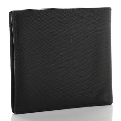 Prada Saffiano Bi-Fold Wallet Black 3 of 6