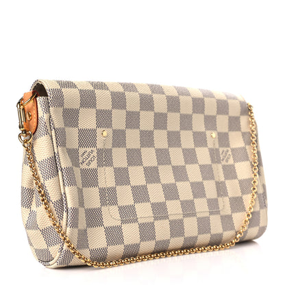 Louis Vuitton Damier Azur Favorite MM 2 of 8