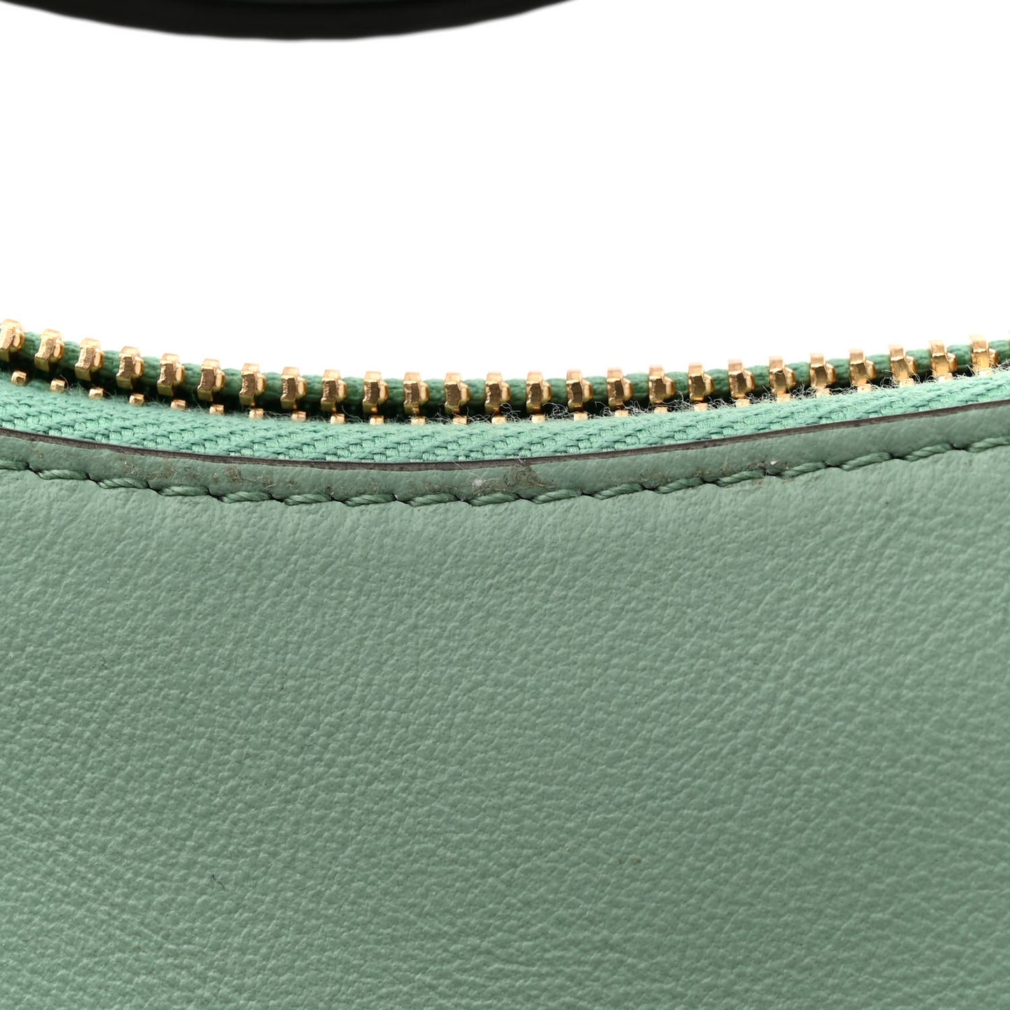 Vitello Grace Matte Small Fendigraphy Hobo Bag Menta