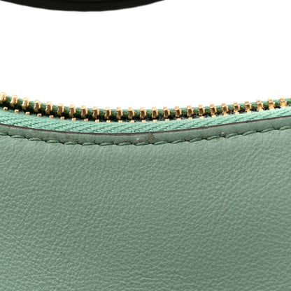 Fendi Vitello Grace Matte Small Fendigraphy Hobo Bag Menta 13 of 14