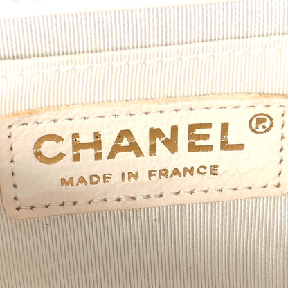 Chanel Calfskin Pearl Medium Boy Flap White 6 of 11