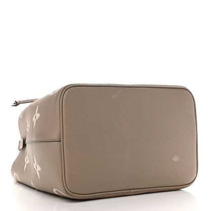 Louis Vuitton Empreinte Monogram Giant Neonoe MM Tourterelle Creme 4 of 9