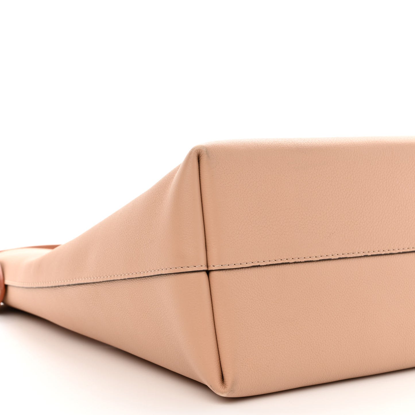 Calfskin Lockme Hobo Beige