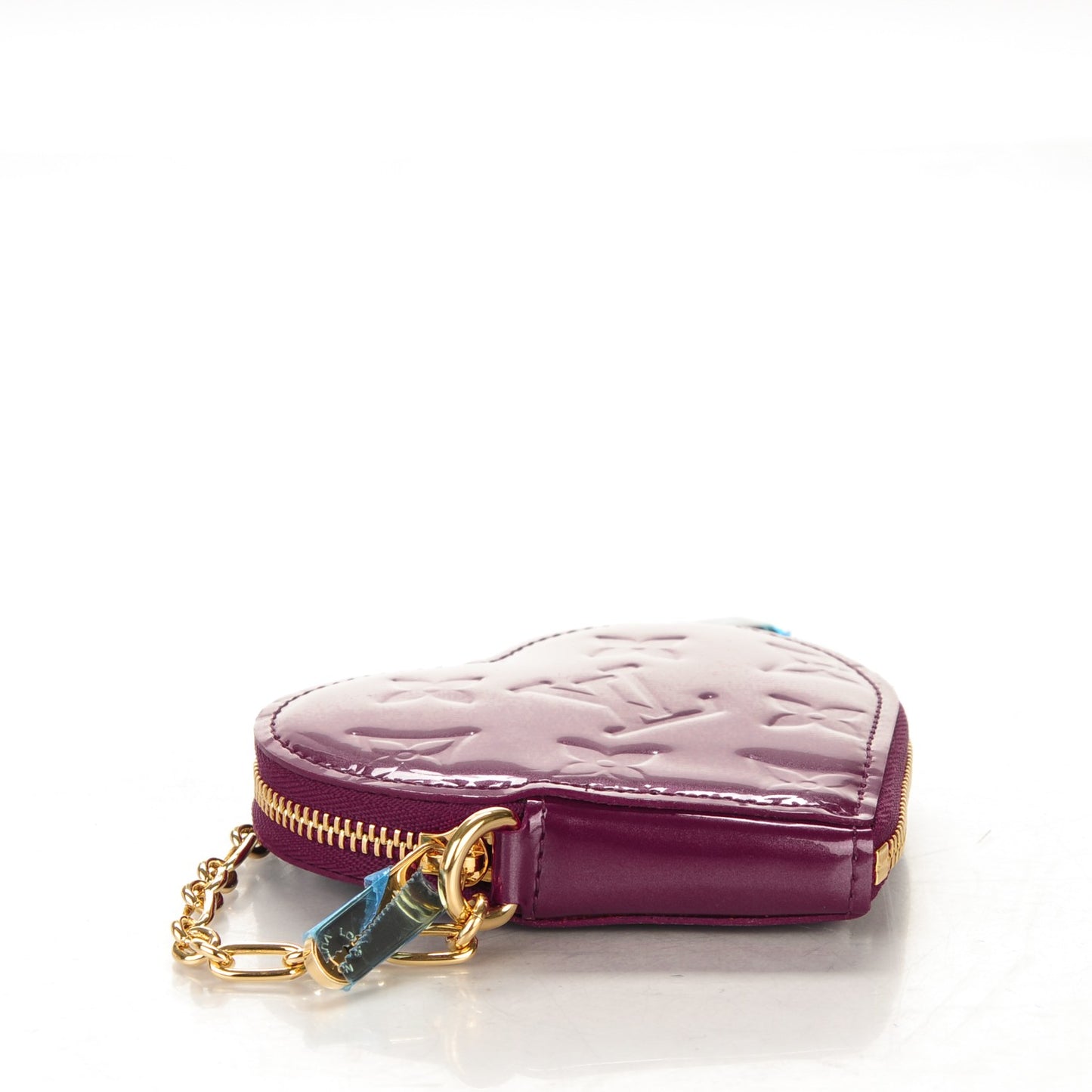 Vernis Heart Coin Purse Violet